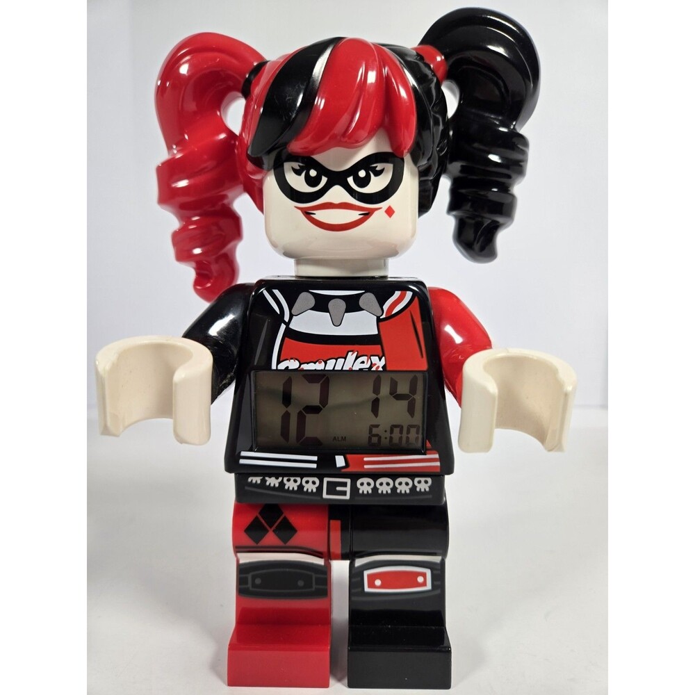 LEGO The Batman Movie Posable Harley Quinn Digital Display Alarm Clock